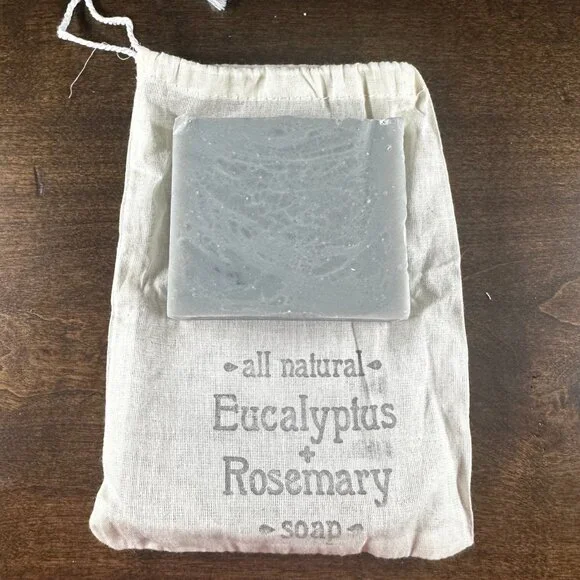 Humble Life - All Natural Eucalyptus & Rosemary Soap Bar with Bag - Picture 4 of 6